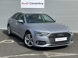 Floret silver metallic Used 2021 Audi A6 Sport Sedan | £22,999 (Fair price)
