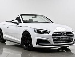 White Used 2018 Audi A5 Cabriolet S-Line Cabriolet | £14,850 (Good price)