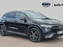 Black Used 2022 Mercedes EQA300 AMG line SUV | £22,495 (Fair price)