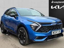 Blue Used 2024 Kia Sportage 4 SUV | £26,395 (Good price)