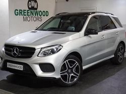 Silver Used 2017 Mercedes GLE350 AMG Line Premium Estate | £15,490 (Fair price)