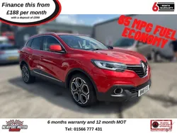 Red Used 2018 Renault Kadjar Dynamique SUV | £8,995