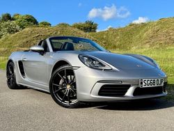 Silver Used 2018 Porsche 718 Boxster Cabriolet | £29,979 (Fair price)