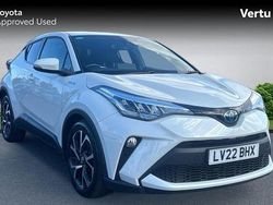 White Used 2022 Toyota C-HR Design SUV | £18,892 (Fair price)