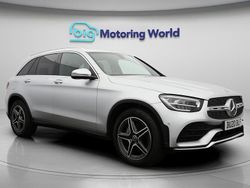 Silver Used 2020 Mercedes GLC220 AMG line Estate | £23,200 (Fair price)