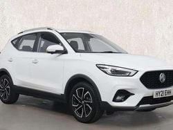 White Used 2021 MG ZS Exclusive Sedan | £11,490 (Fair price)