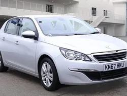 Silver Used 2017 Peugeot 308 Active Hatchback | £7,790 (Fair price)