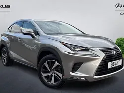 Silver Used 2021 Lexus NX300h SUV | £29,600 (A bit pricey)