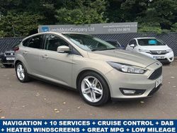 Silver Used 2017 Ford Focus Zetec Hatchback | £6,995 (Fair price)