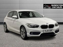 White Used 2018 BMW 118 Sport Line Hatchback | £9,700 (Super price)