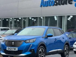Blue Used 2021 Peugeot 2008 Allure Premium SUV | £14,995 (Fair price)