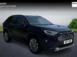 Black Used 2022 Toyota RAV4 Hybrid SUV | £29,560 (A bit pricey)