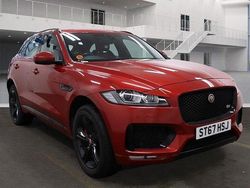 Red Used 2017 Jaguar F-Pace Supercharged SUV | £21,490 (Fair price)
