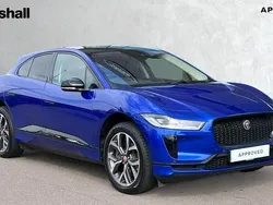 Metallic caesium blue Used 2021 Jaguar I-Pace SUV | £22,783 (A bit pricey)