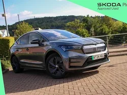 Graphite grey metallic Used 2024 Skoda Enyaq iV vRS SUV | £34,295 (Fair price)