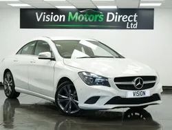 White Used 2015 Mercedes CLA220 Sedan | £7,240 (Super price)