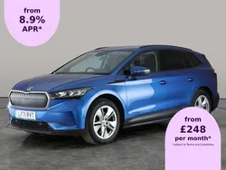 Blue Used 2021 Skoda Enyaq iV SUV | £17,365 (Fair price)