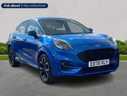 Blue Used 2020 Ford Puma Gen-E ST-Line X Hatchback | £13,999