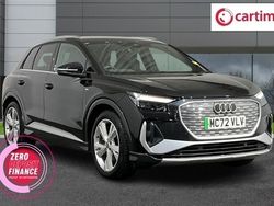 Black Used 2023 Audi Q4 e-tron S-Line SUV | £28,788 (Expensive)