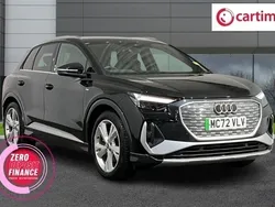 Black Used 2023 Audi Q4 e-tron S-Line SUV | £28,788 (Super price)