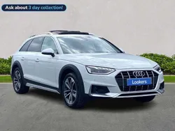 White Used 2019 Audi A4 Allroad Sport Estate | £20,499 (Fair price)