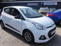 White Used 2015 Hyundai i10 Premium Hatchback | £5,190 (Fair price)