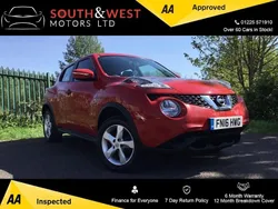 Red Used 2016 Nissan Juke S SUV | £4,985 (Good price)