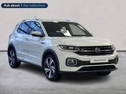 White Used 2020 VW T-Cross R-line SUV | £20,124 (Fair price)
