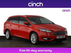 Red Used 2018 Ford Focus Zetec Estate | £8,649 (Good price)