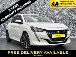 White Used 2020 Peugeot 208 Allure Hatchback | £10,995 (Fair price)