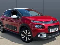 Red Used 2018 Citroën C3 Flair Hatchback | £7,456 (Fair price)