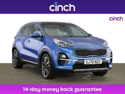 Blue Used 2020 Kia Sportage 4 SUV | £14,399 (Fair price)