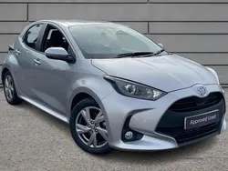Silver Used 2024 Toyota Yaris Hybrid Hatchback | £18,595 (Good price)
