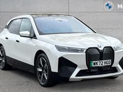 Mineral white Used 2022 BMW iX M Sport SUV | £44,179 (Fair price)