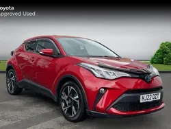 Red Used 2022 Toyota C-HR Design SUV | £19,190 (Fair price)