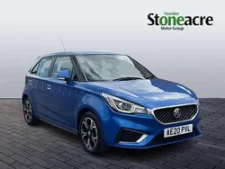 Blue Used 2020 MG MG3 Exclusive Hatchback | £8,521 (Fair price)
