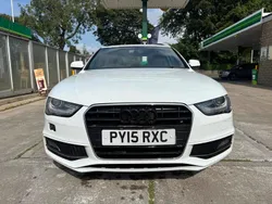 White Used 2015 Audi A4 S-Line Sedan | £6,250 (Fair price)