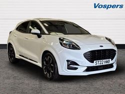 White Used 2022 Ford Puma Gen-E ST-Line X SUV | £15,395 (Fair price)