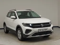 White New 2024 VW T-Cross Life SUV | £22,998 (Good price)