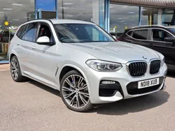 Silver Used 2018 BMW X3 M Sport SUV | £23,489 (Fair price)