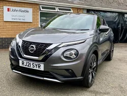 Grey Used 2021 Nissan Juke S SUV | £14,699 (Fair price)