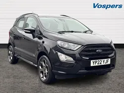 Black Used 2022 Ford Ecosport ST-Line SUV | £14,900 (Fair price)