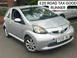 Silver Used 2008 Toyota Aygo Platinum Hatchback | £799 (Super price)