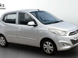 Silver Used 2013 Hyundai i10 Active Hatchback | £3,595 (A bit pricey)