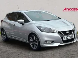 Silver Used 2022 Nissan Micra Tekna Hatchback | £15,775 (A bit pricey)