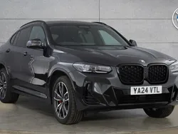 Grey Used 2024 BMW X4 M Sport SUV | £49,850 (Fair price)