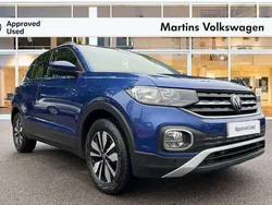 Blue Used 2024 VW T-Cross Move SUV | £19,790 (Fair price)