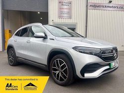 Silver Used 2021 Mercedes EQA250 AMG Line Premium SUV | £22,995 (Fair price)