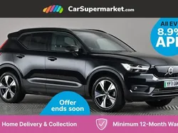 Black Used 2022 Volvo XC40 Plus SUV | £21,197 (Good price)