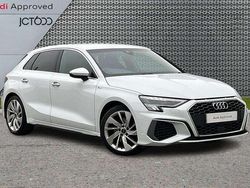 White Used 2021 Audi A3 S-Line Hatchback | £18,126 (Fair price)